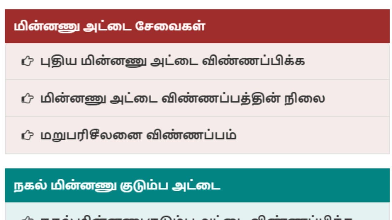 New Ration Card news