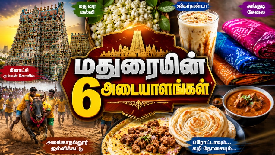 மதுரைக்காரங்க கெத்துதான்! உலகளவில் பேமஸான மதுரையின் 6 அடையாளங்கள்