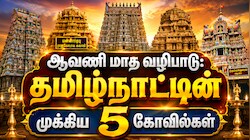 ஆவணியில் வழிபாடு செய்ய வேண்டிய... தமிழ்நாட்டின் 5 முக்கிய கோவில்கள்
