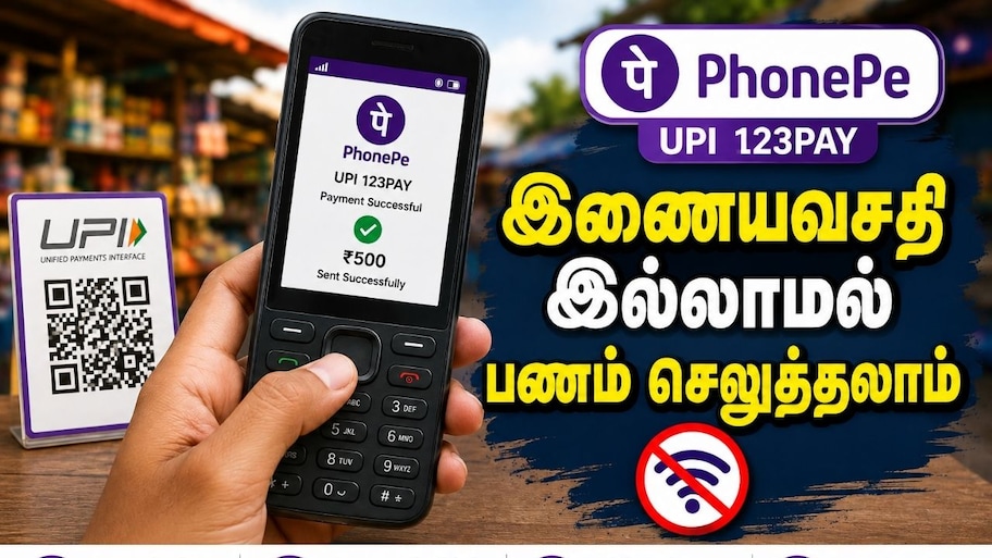 Explained: Phonepe-ல் புதிய வசதி.. இன்டர்நெட் இல்லாமல் இனி பணம் அனுப்பலாம்.. எப்படி தெரியுமா?