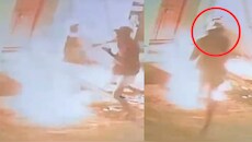 மதுரையில் கோஸ்ட் ரைடர்... தலையில் தீப்பிடித்து ஓடிய நபர் - காதலால் வந்த வினை
