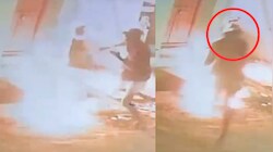 மதுரையில் கோஸ்ட் ரைடர்... தலையில் தீப்பிடித்து ஓடிய நபர் - காதலால் வந்த வினை