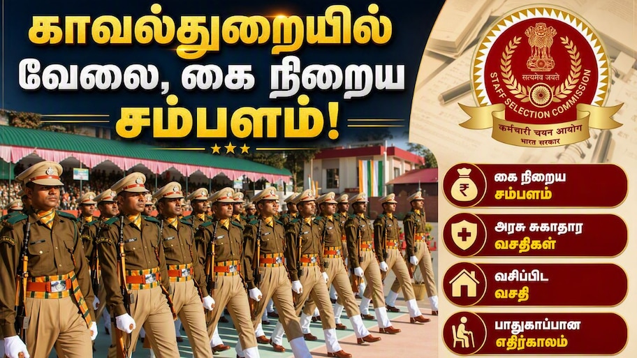 டெல்லி காவல்துறை, மத்திய ஆயுதக் காவல் படைகளில் பணிபுரிய சூப்பர் வாய்ப்பு: 1,871 காலியிடங்கள்
