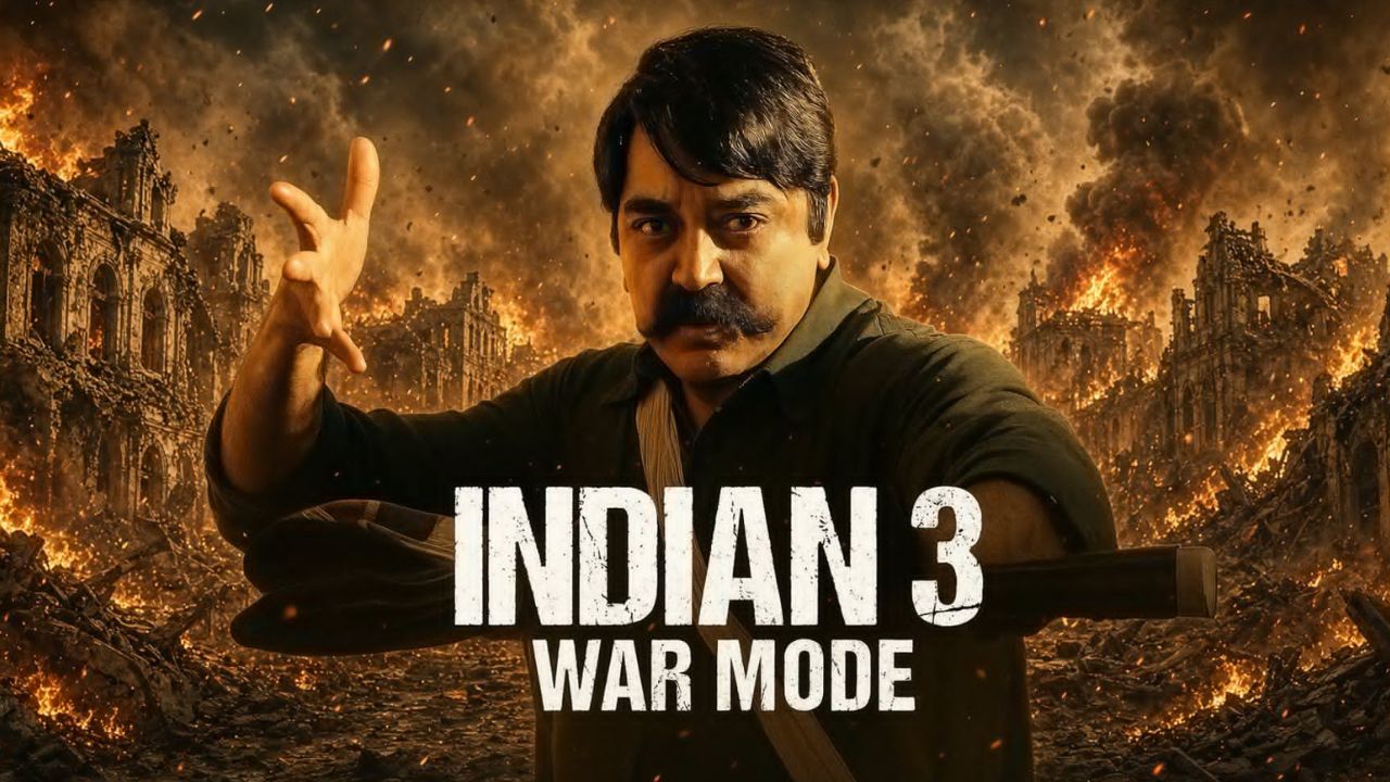 இந்தியன் 3 திரைப்படத்தின் ஷூட்டிங்