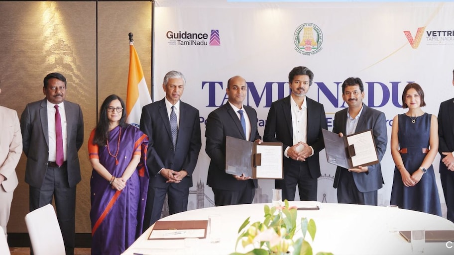 ரூ.15,300 கோடி முதலீடு.. ரூ.10,000 பேருக்கு வேலை ரெடி! லண்டனில் முதல்வர் விஜய் ஒப்பந்தம்! 