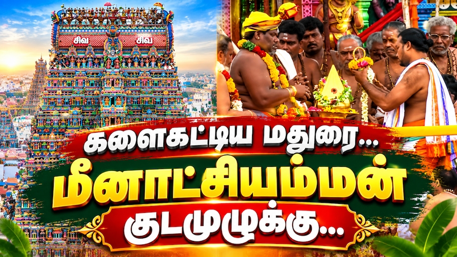 களைகட்டிய மதுரை... மீனாட்சியம்மன் குடமுழுக்கு - மாலை நடக்கும் சிறப்பு பூஜைகள் விவரம்