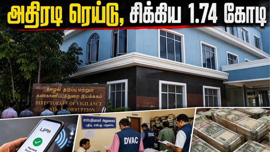 ஒரே நாள் ரெய்டில் சிக்கிய 1.74 கோடி: தமிழகத்தில் கேஷ் வாங்காமல் டிஜிட்டல் லஞ்ச முறைக்கு மாறிய அதிகாரிகள்