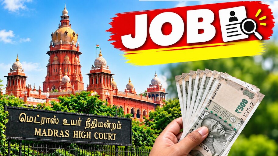 சென்னை உயர் நீதிமன்றத்தில் 115 காலிப் பணியிடங்கள்.. கைநிறைய சம்பளம்.. டிகிரி படித்தவர்கள் விண்ணப்பிக்கலாம்! 
