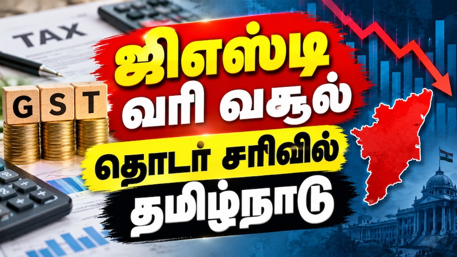 தமிழ்நாட்டின் ஜிஎஸ்டி வசூல்... 3 மாதங்களாக தொடர் சரிவு - கடுமையாக சாடும் திமுக