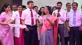 பொதுமக்களுக்கு மார்பகப் புற்றுநோய் விழிப்புணர்வு கண்காட்சி: கங்கா மருத்துவமனை அறிவிப்பு!