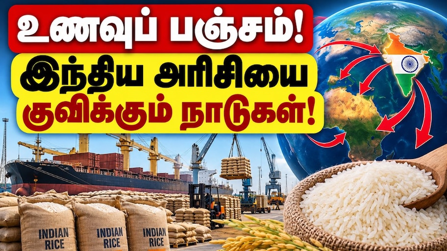 உணவுப் பஞ்சம் : தங்கத்தைப் போல் அரிசியை வாங்கிக் குவிக்கும் நாடுகள் - முழு விவரம்