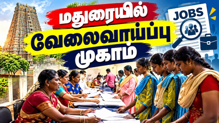 மதுரை இளைஞர்களே... அக். 10இல் வேலைவாய்ப்பு முகாம் - முன்பதிவு முக்கியம்