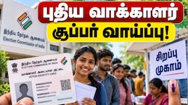 புதிய வாக்காளர் அடையாள அட்டை வாங்க சூப்பர் வாய்ப்பு! விண்ணப்பிக்க ரெடியா?