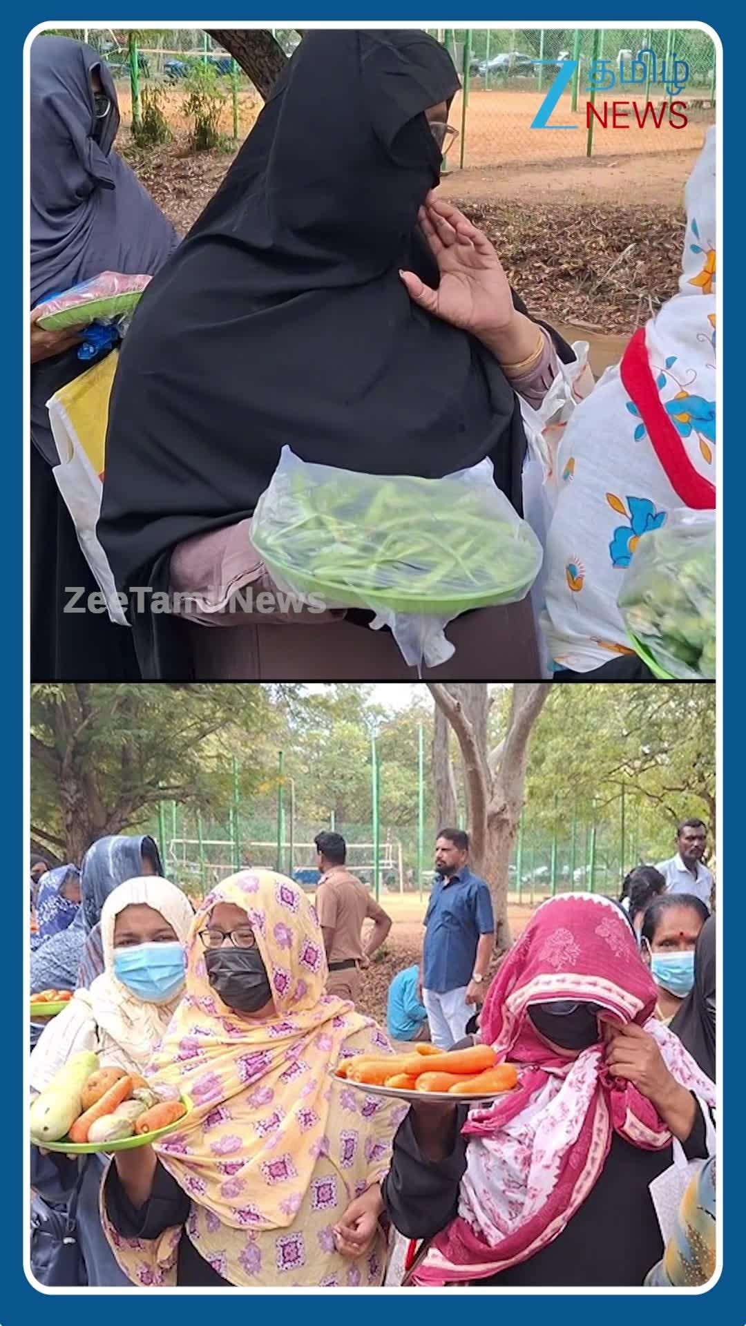 ராமநாதபுரம் மாவட்ட ஆட்சியருக்கு சீர்வரிசை கொடுத்த இஸ்லாமிய பெண்கள்