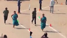 வெறுங்காலில் 1600 மீட்டர் ஓடிய பெண்! அதுவம் சேலையில்..இவர் கதையை கேட்டா புல்லரிக்குது