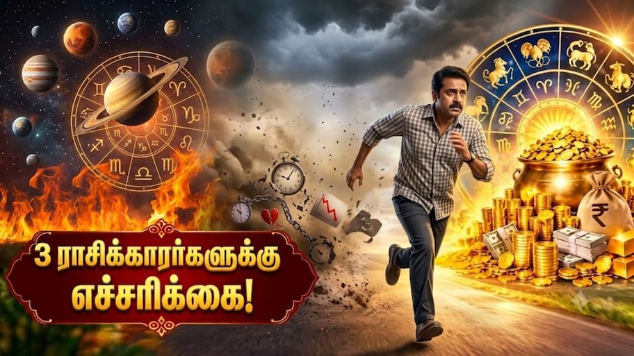 வைதிருதி யோகம்: அக்., 11 முதல் இந்த 3 ராசிக்காரர்களுக்கு சோதனை காலம்.. பணம், வேலையில் உஷார்!