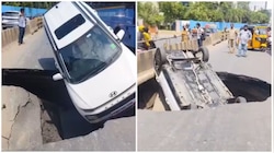 திருவான்மியூர் சாலையில் திடீர் பள்ளம் ஏன்? மெட்ரோ நிர்வாகம் விளக்கம்