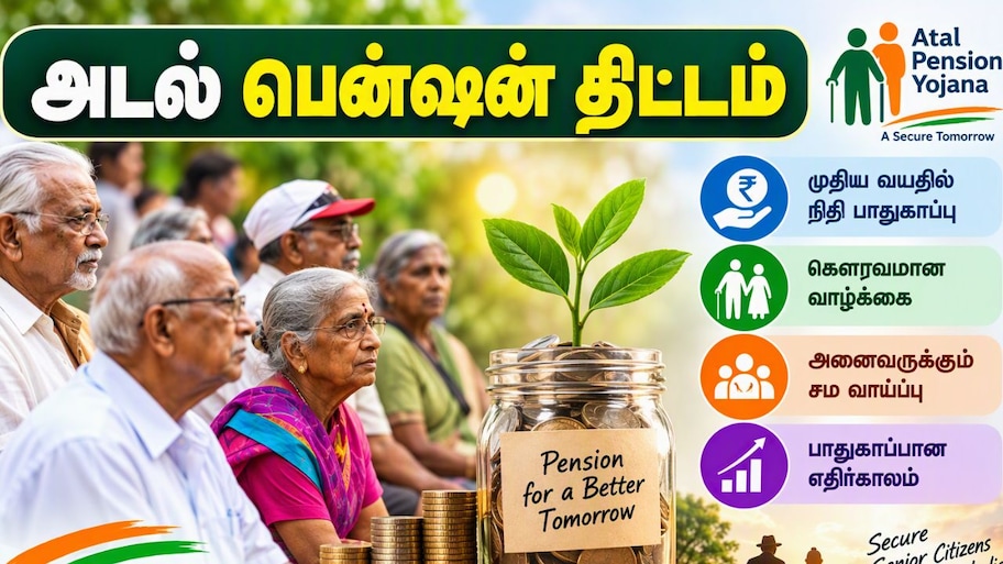 அடல் பென்ஷன் திட்டம்: மாதம் வெறும் ரூ.210 டெபாசிட் செய்து ரூ.5,000 ஓய்வூதியம் பெறுவது எப்படி?