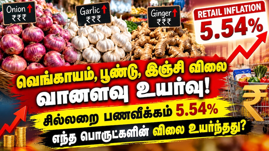 மக்களுக்கு அதிர்ச்சி! வேகமெடுக்கும் விலைவாசி.. செப்டம்பரில் பணவீக்கம் 5.54% ஆக உயர்வு