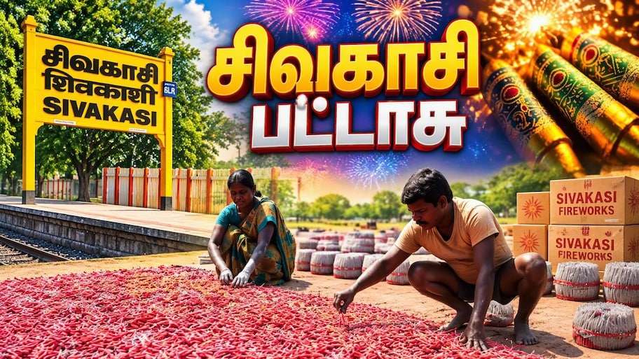 Explainer: ஏற்றுமதி மூலம் உலகளாவிய பட்டாசுச் சந்தையை குறிவைக்கும் சிவகாசி!!