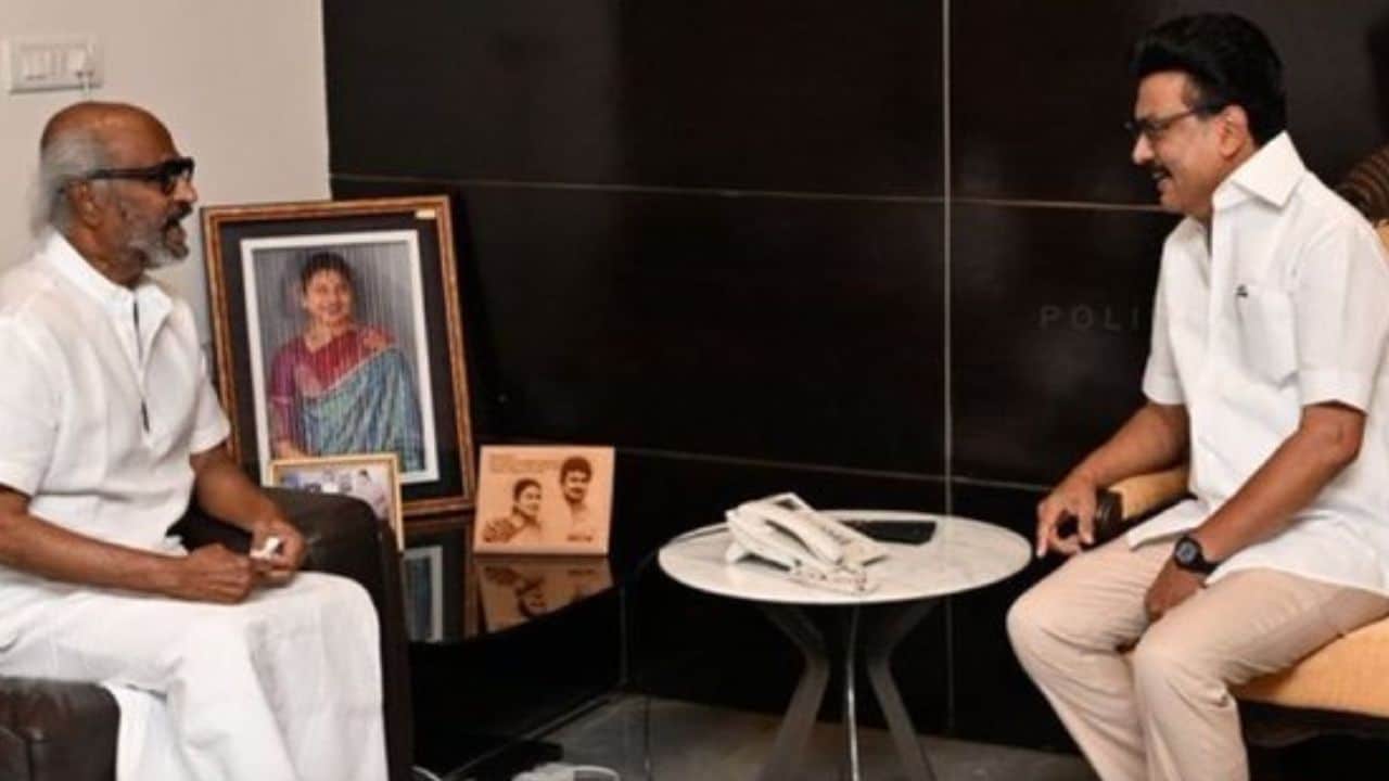Rajinikanth MK Stalin Relation