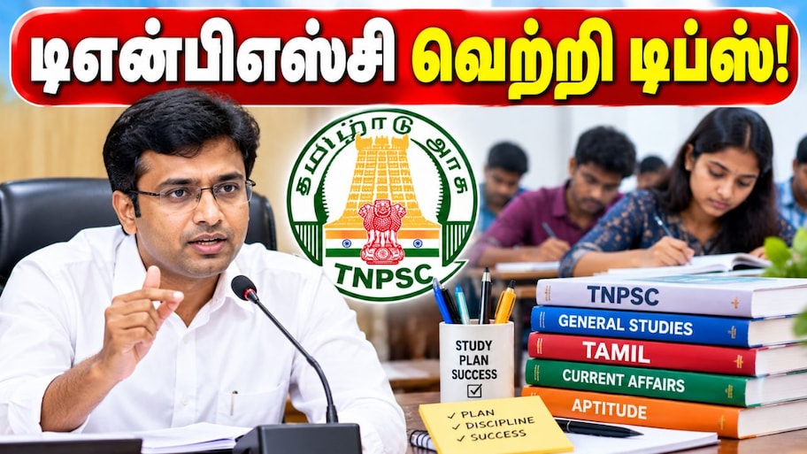 டிஎன்பிஎஸ்சி தேர்வில் வெற்றி பெற வேண்டுமா? மாவட்ட ஆட்சியர்  கொடுத்த டிப்ஸ்