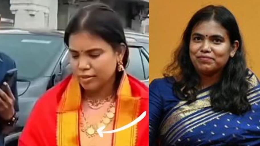திருப்பதி கோவிலுக்கு காசுமாலை அணிந்து வந்த விவகாரம்..அமைச்சர் கீர்த்தனா அதிரடி பதில்!