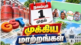 நவம்பர் 1 முதல் முக்கிய மாற்றங்கள்: ஆயுள் சான்றிதழ், GST, FD முதல் LPG விலை வரை.. லிஸ்ட் இதோ