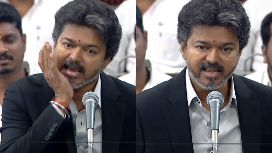 மிசா குறித்து செய்கை.. எதேச்சையாக தான் செய்தேன்.. CM விஜய் விளக்கம்