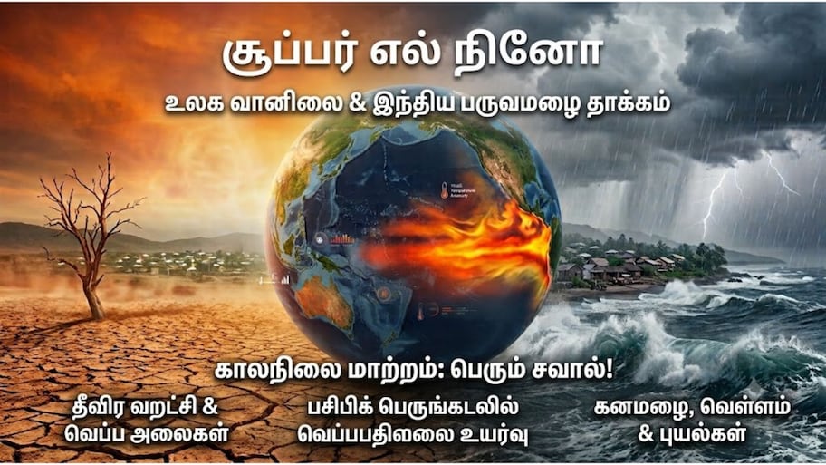 Explainer: சூப்பர் எல் நினோ என்றால் என்ன? இந்தியாவில் அதன் பாதிப்பு எப்படி இருக்கும்?