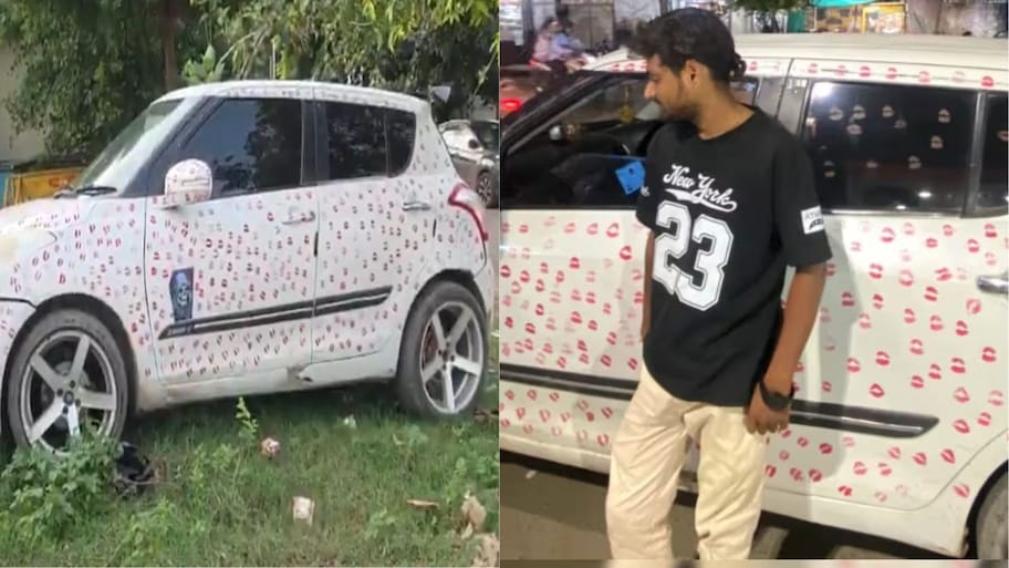 4 மணி நேரத்தில் 3,400 முத்தம் கொடுத்த காதலி! காதலுக்கு செக் வைத்த போலீஸ்.. வைரல் வீடியோ