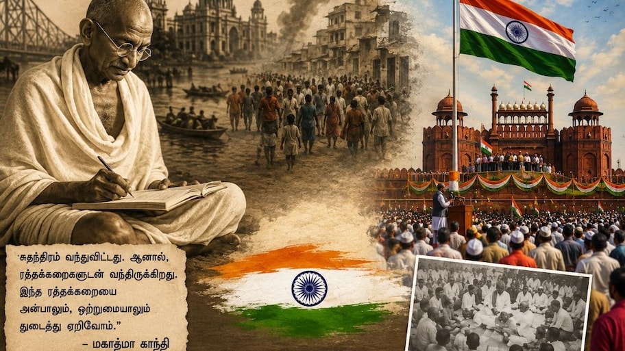 Explained: சுதந்திர தினத்தை கொண்டாடாத காந்தி? 1947 ஆகஸ்ட் 15 எங்கு இருந்தார்?