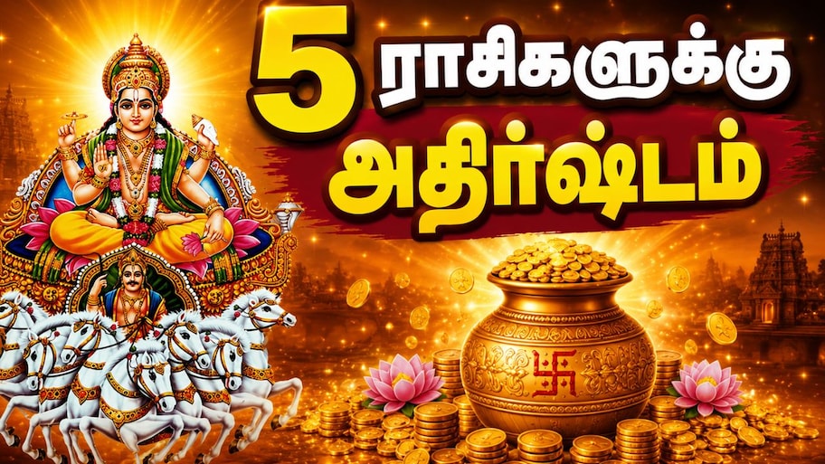 சூரியன் நட்சத்திர பெயர்ச்சி: ஆகஸ்ட் 31 முதல் 5 ராசிகளுக்கு அதிர்ஷ்டம், ராஜவாழ்க்கை ஆரம்பம்
